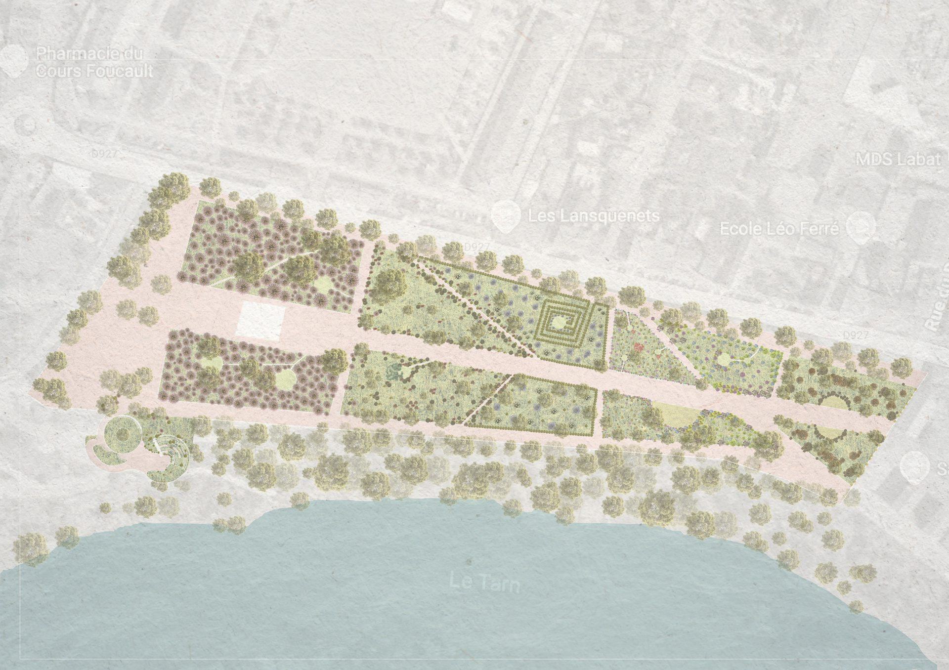 Plan masse Aurora Studio